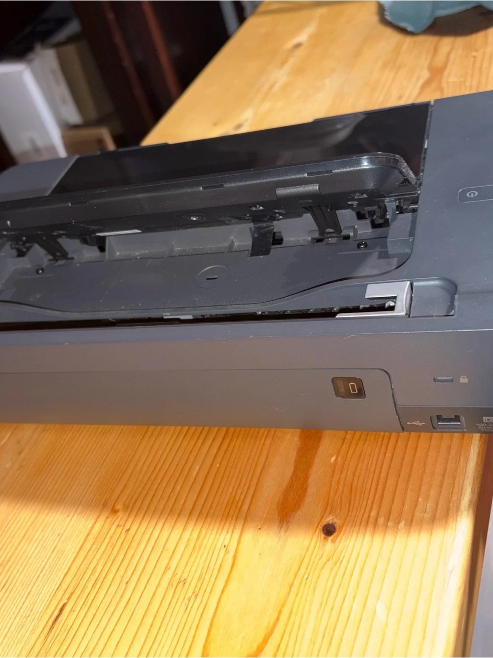 HP OfficeJet 200 Mobile Printer - Black and Silver